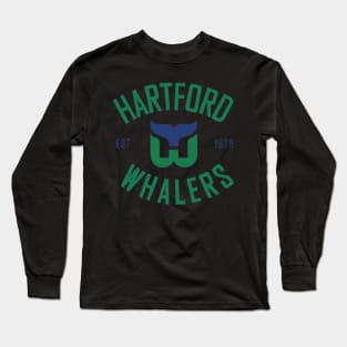 Hartford whalers est 1979 Long Sleeve T-Shirt